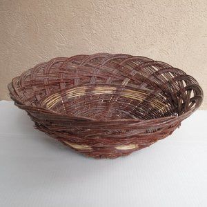 Cochiti Pueblo Wicker Basket